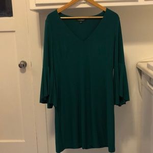 REDUCED!!! LAUREN emerald green dress